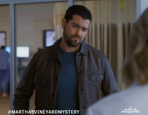 Confused Jesse Metcalfe GIF by Hallmark Mystery