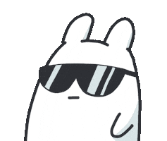 Awesome Sunglasses Sticker by bunny_is_moving