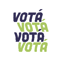 Vote Vota Sticker by Nuestro Tiempo