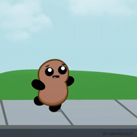 Fall Slip GIF by Tubby Nugget