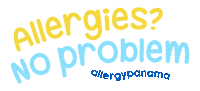 Allergy Alergias Sticker by allergypanama