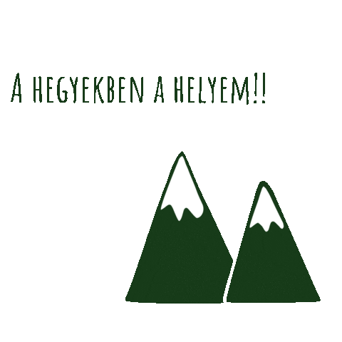 Mountain Naturelover Sticker