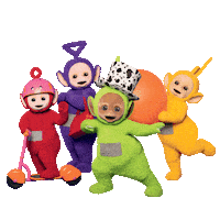 Party Love Sticker by Teletubbies