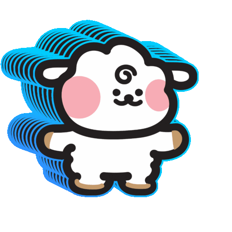 Sheep Sticker