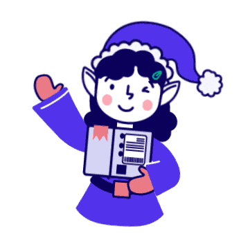 Happy Christmas Sticker by Skydropx