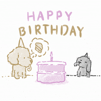 Happy Birthday Dogs GIF