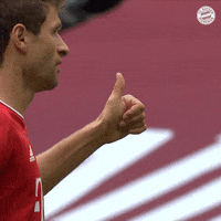 Happy Champions League GIF by FC Bayern Munich