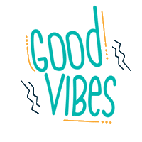 Happy Good Vibes Sticker