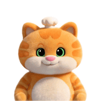 Awesome Cat Sticker by UpStudiosWorld