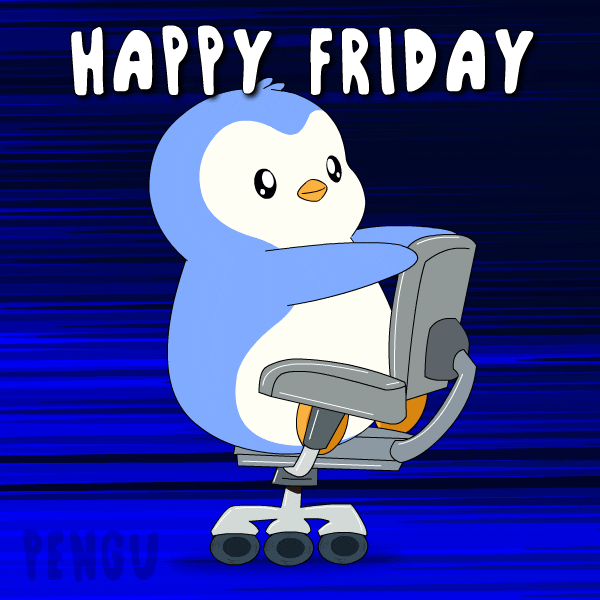 Friday Weekend GIF by Pudgy Penguins
