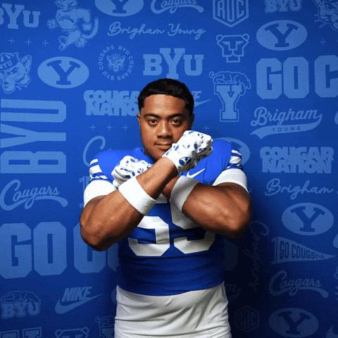 College Football Go Cougs GIF by BYU Cougars