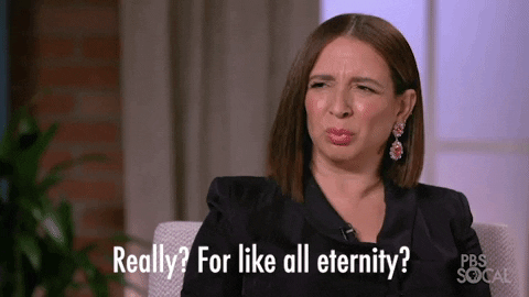 PBSSoCal giphyupload maya rudolph pbs socal really? GIF