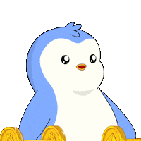 Money Workout Sticker by Pudgy Penguins
