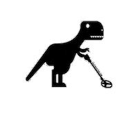 Dino Dinosaurier Sticker by Detektorking