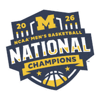 Go Blue Michigan Basketball Sticker by Michigan Athletics