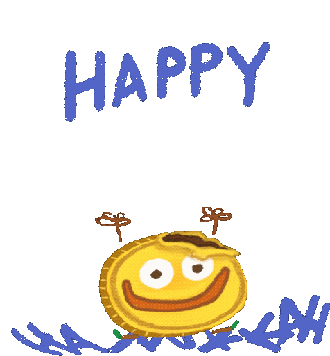 Giphberberg giphyupload happy hanukkah chanuka silberbooks Sticker