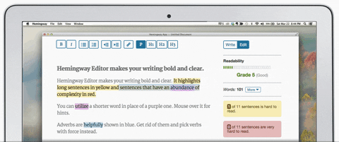 hemingway editor GIF by Product Hunt
