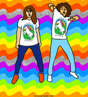 lolcodybond comedy central broad city rotoscope yas queen GIF