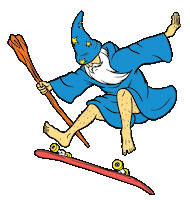 Illustration Skate Sticker by Threadheads