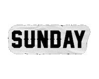 Happy Sunday Sticker by Dixxon Flannel Co.