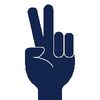 Peace Out Hello Sticker
