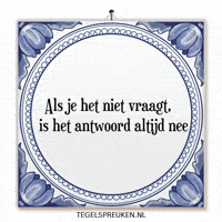Hoop Nl GIF by Tegelspreuken.nl
