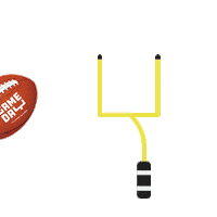 Field Goal Football Sticker by GameDay Vodka