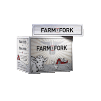farm2forkdelivery canada meat seafood f2f Sticker
