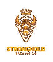 Craft Beer Bison Sticker by stronghold brewing co