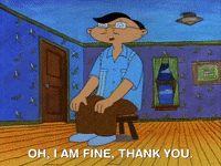 hey arnold nick splat GIF