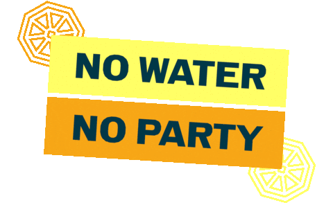 Party Water Sticker by Olmeca Tequila