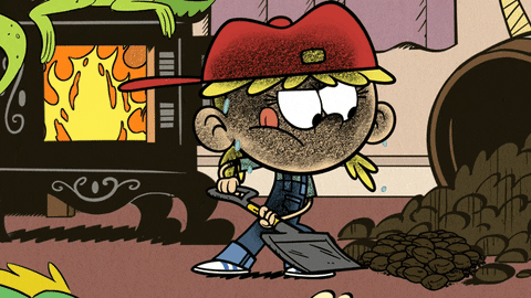 working the loud house GIF by Nickelodeon