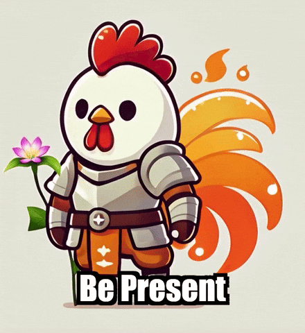 Presence Be Present GIF by Zorooster