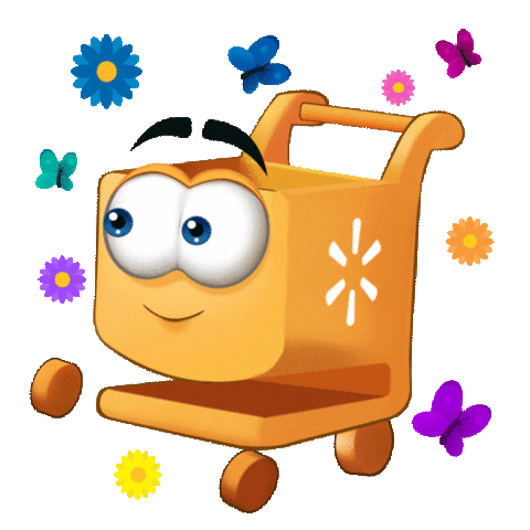 walmartmexico giphyupload primavera walmart carrito Sticker