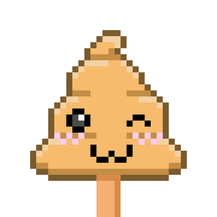 Art Shitting Sticker by Poopies.io