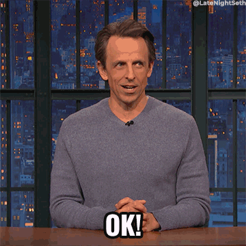 GIF by Late Night with Seth Meyers