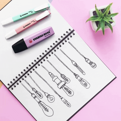 STABILO giphyupload light drawing creative GIF