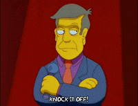 Angry Season 3 GIF by The Simpsons