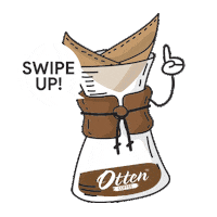espresso latte Sticker by Otten Coffee