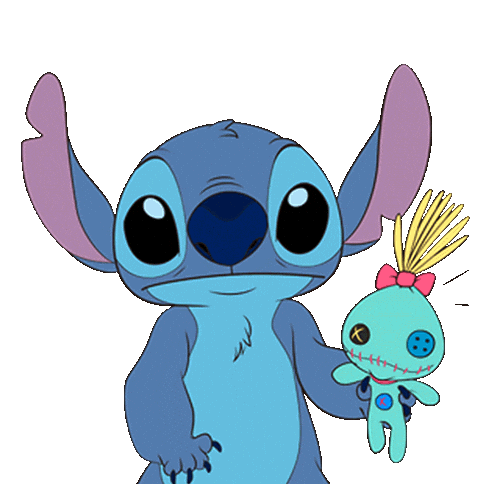 disneystyletw giphyupload love dog blue Sticker