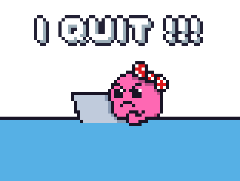 Frustrated Pixel Art Sticker by Potatozzz by 9GAG