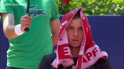 Staring Funny Face GIF by Tennis TV