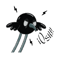 Bloo_mx osh bloo evilpollobola Sticker
