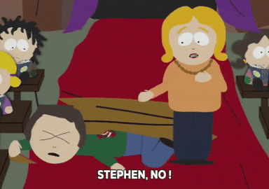 horror accident GIF by South Park 