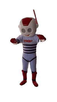 triadefibra mascote triade triade fibra internet ipatinga Sticker