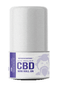 serenesensei cbd hemp cbd oil topicals Sticker
