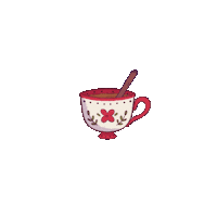 azulitastudio coffee tea cafe cup Sticker