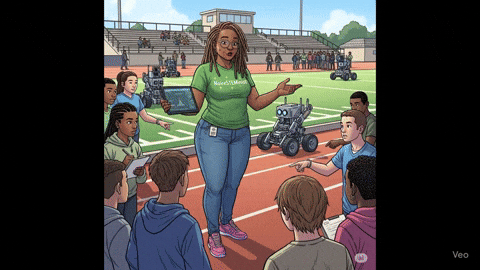 Robot Steam GIF by NoireSTEMinist