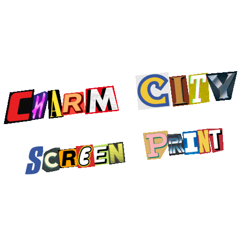 Ink Baltimore Sticker by Charm City Screen Print