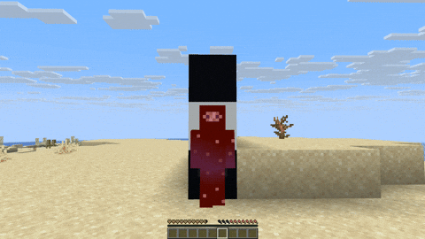 Player taking damage and getting smaller